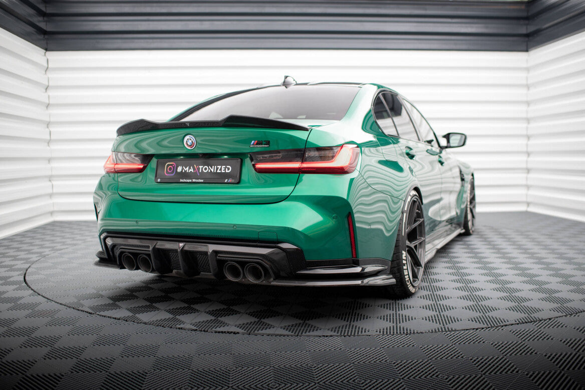 Carbon Bodykit Set Frotnspoiler Seitenschweller Heckansatz für BMW M3 G80 Maxton Design