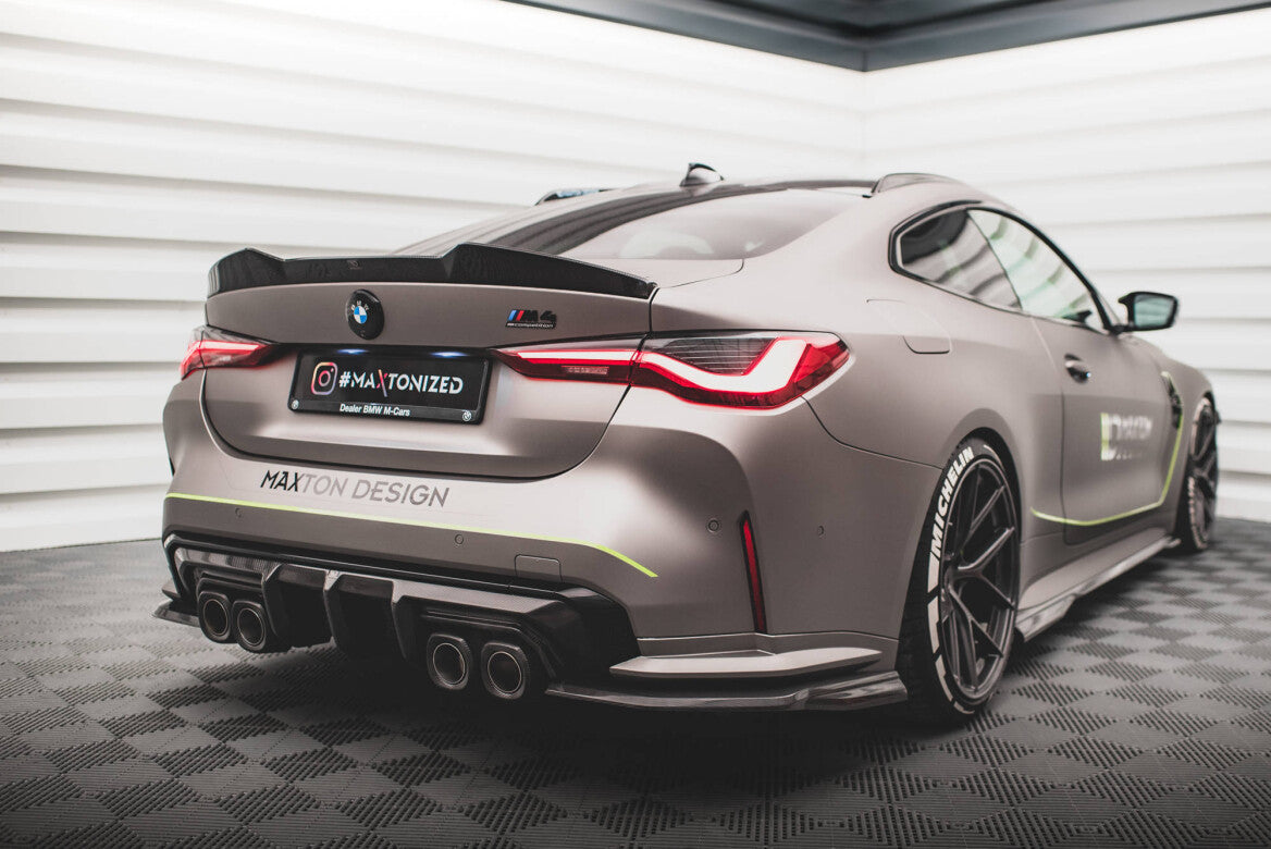Carbon Bodykit Set Frotnspoiler Seitenschweller Heckansatz für BMW M4 G82 Maxton Design