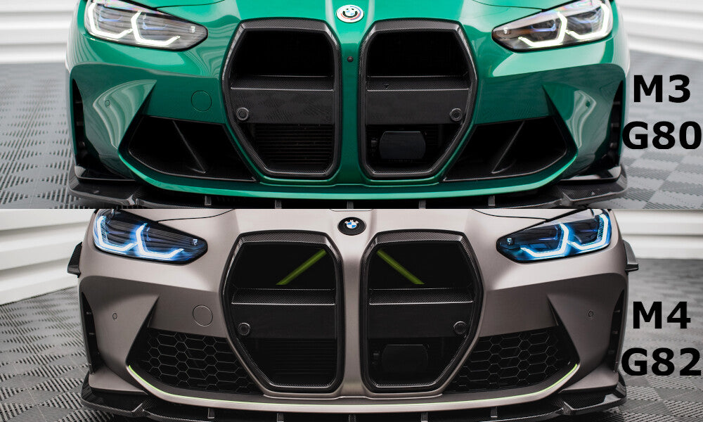 Carbon Fiber Front Kühler Grill für BMW M4 G82 / M3 G80 Maxton Design