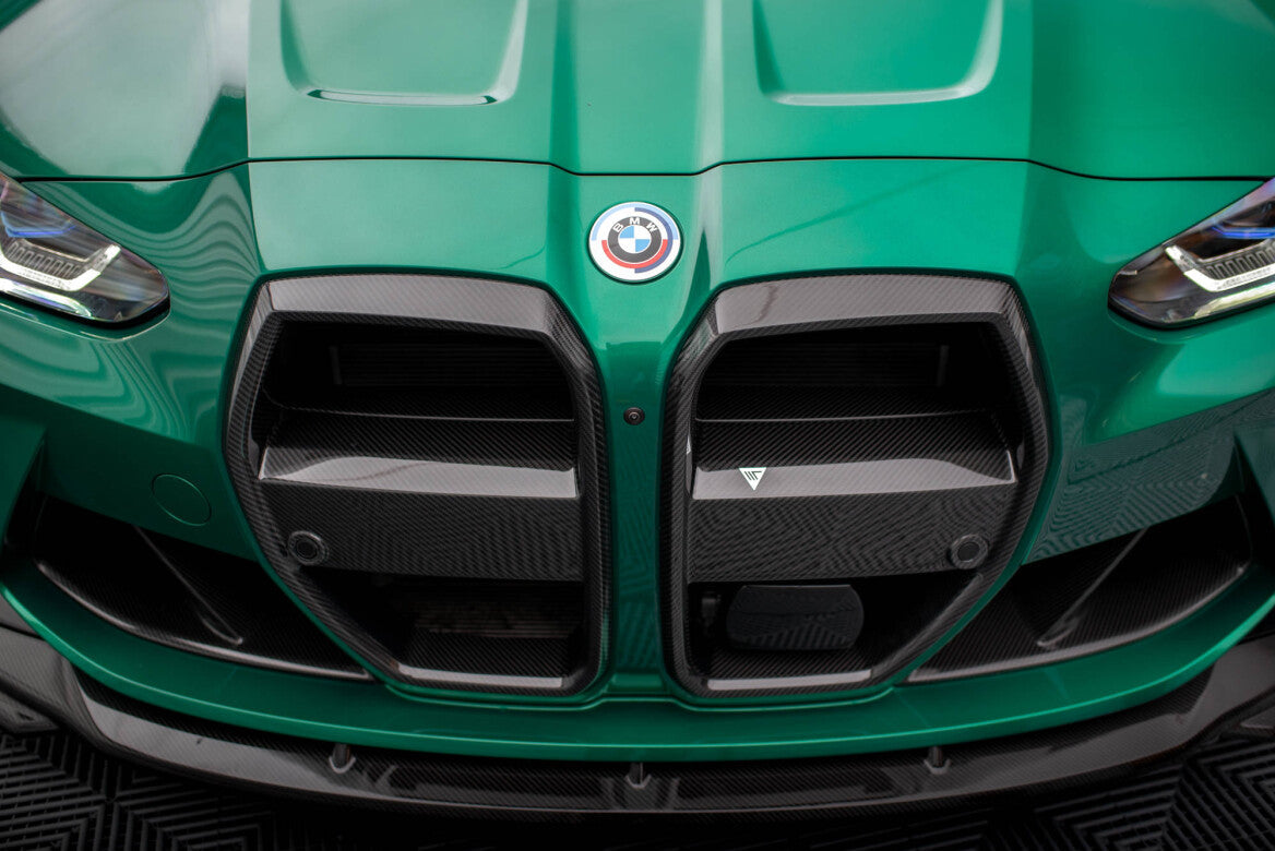 Carbon Fiber Front Kühler Grill für BMW M4 G82 / M3 G80 Maxton Design