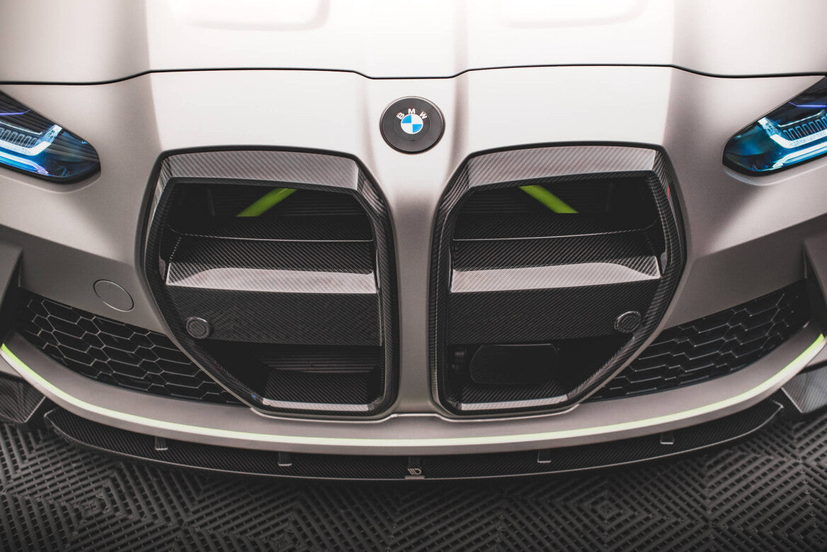 Carbon Fiber Front Kühler Grill für BMW M4 G82 / M3 G80 Maxton Design