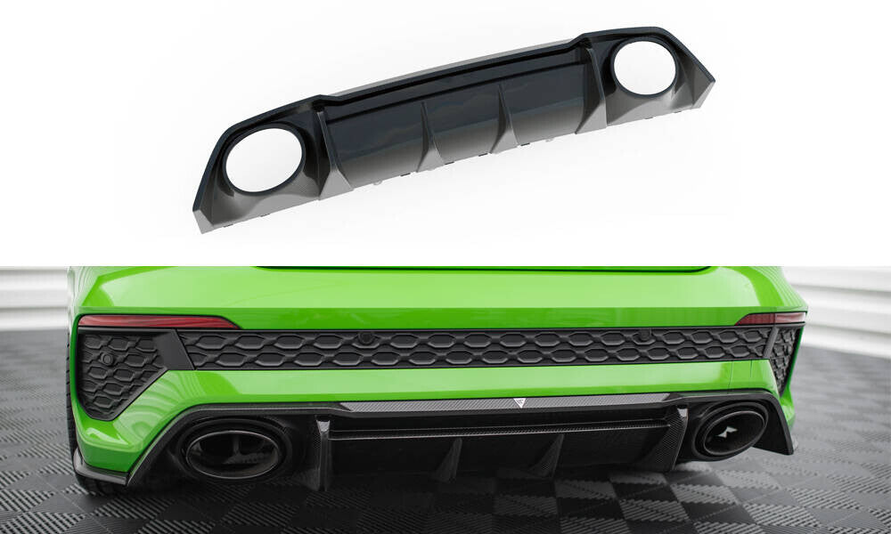 Carbon Fiber Heck Ansatz Diffusor für Audi RS3 Limousine 8Y Maxton Design