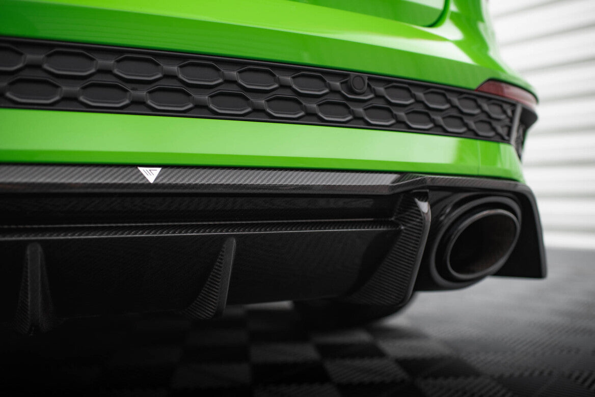 Carbon Fiber Heck Ansatz Diffusor für Audi RS3 Limousine 8Y Maxton Design