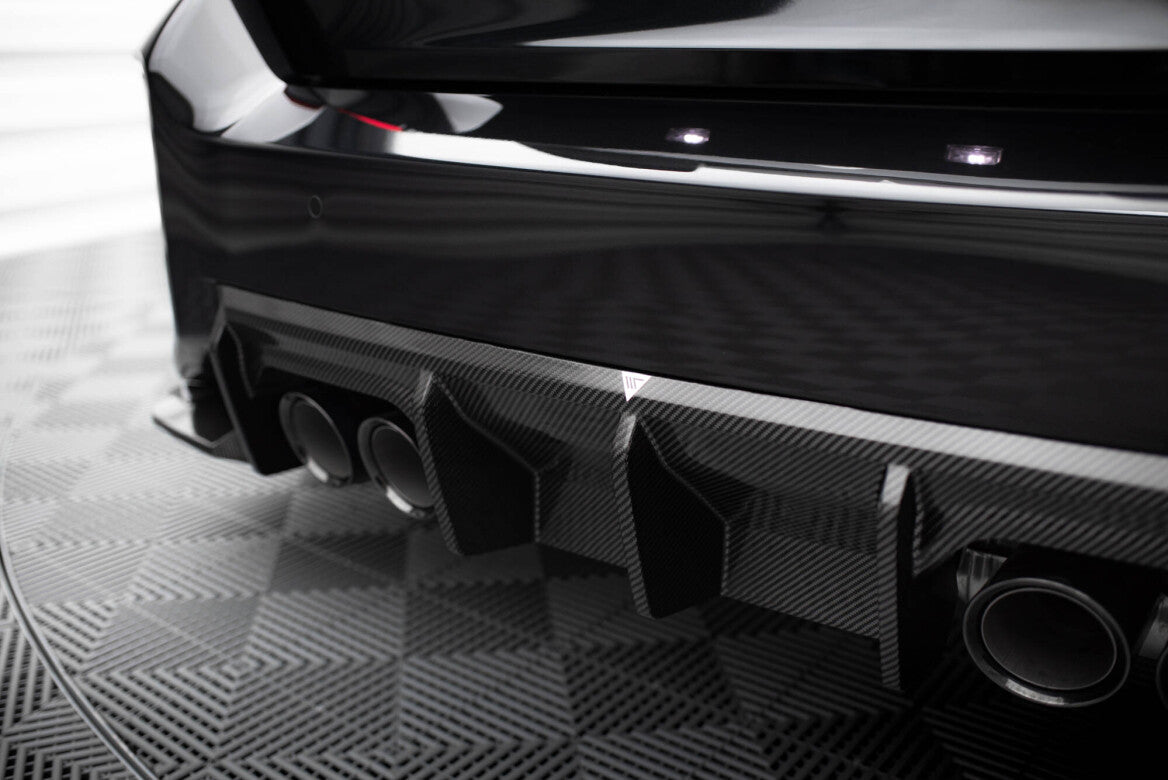 Carbon Fiber Heck Ansatz Diffusor für BMW M2 G87 Maxton Design