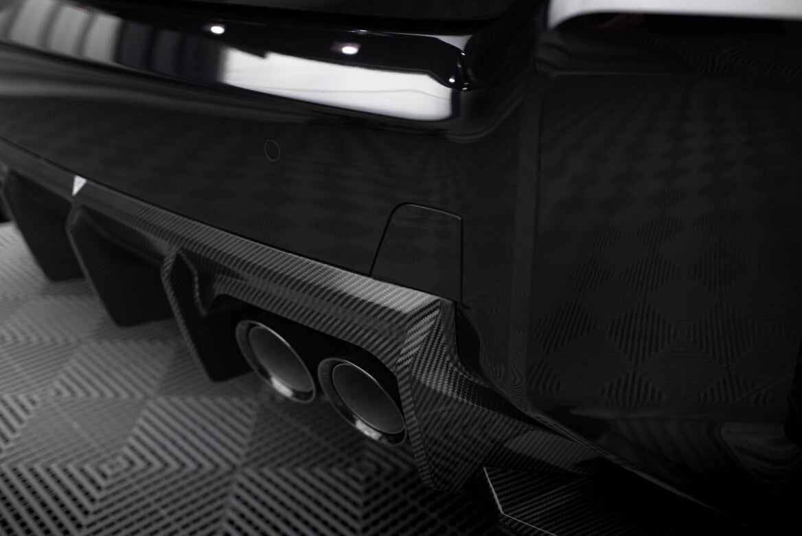 Carbon Fiber Heck Ansatz Diffusor für BMW M2 G87 Maxton Design