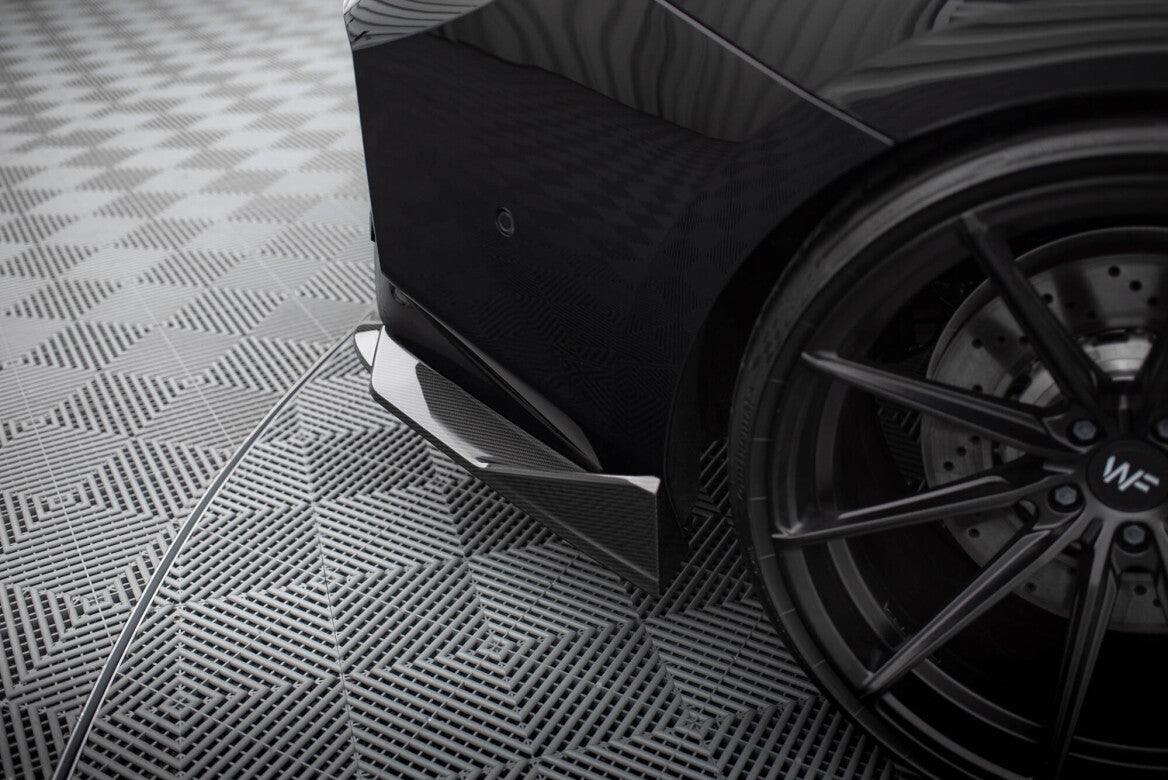 Carbon Fiber Heck Ansatz Flaps Diffusor für BMW M2 G87 Maxton Design