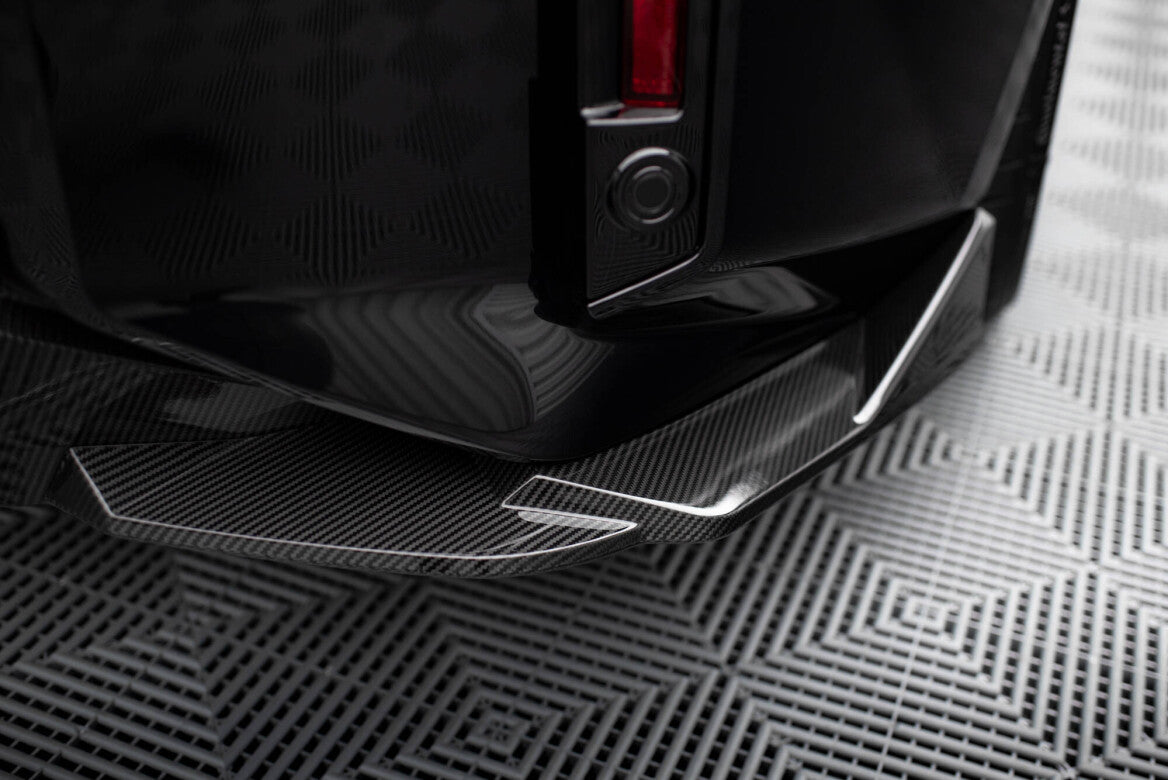 Carbon Fiber Heck Ansatz Flaps Diffusor für BMW M2 G87 Maxton Design