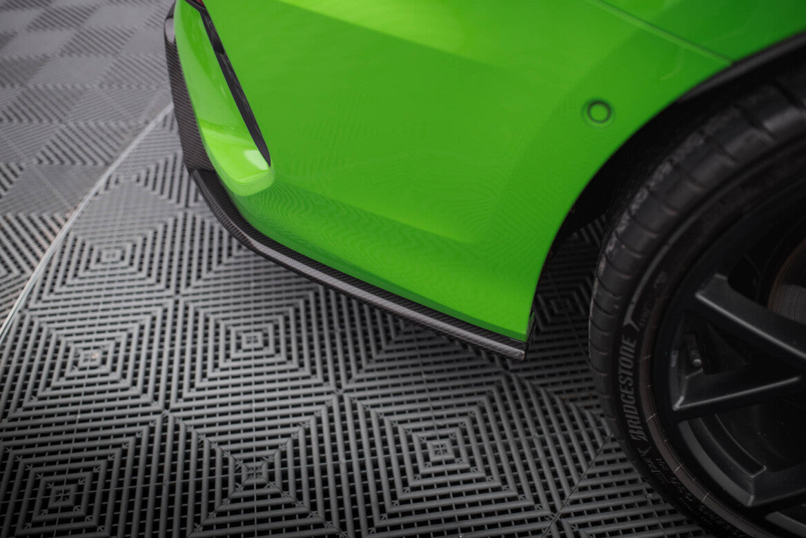 Carbon Fiber Heck Ansatz Flaps Diffusor V.2 für Audi RS3 Limousine 8Y Maxton Design