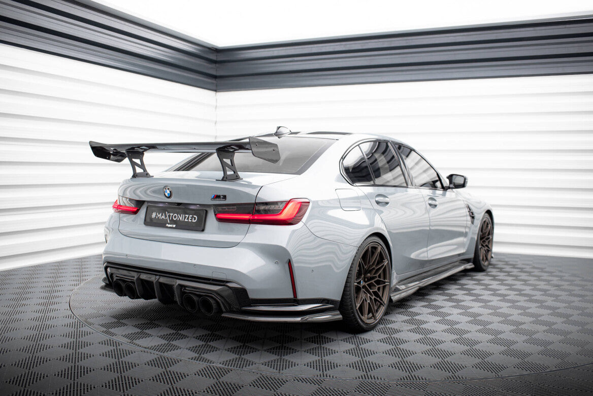 Carbon Fiber Heck Spoiler Heckflügel für BMW M3 G80 Maxton Design