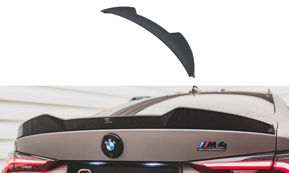 Carbon Fiber Heckklappen Spoiler für BMW M4 G82 / M440i G22 / 4 M-Pack G22 Maxton Design