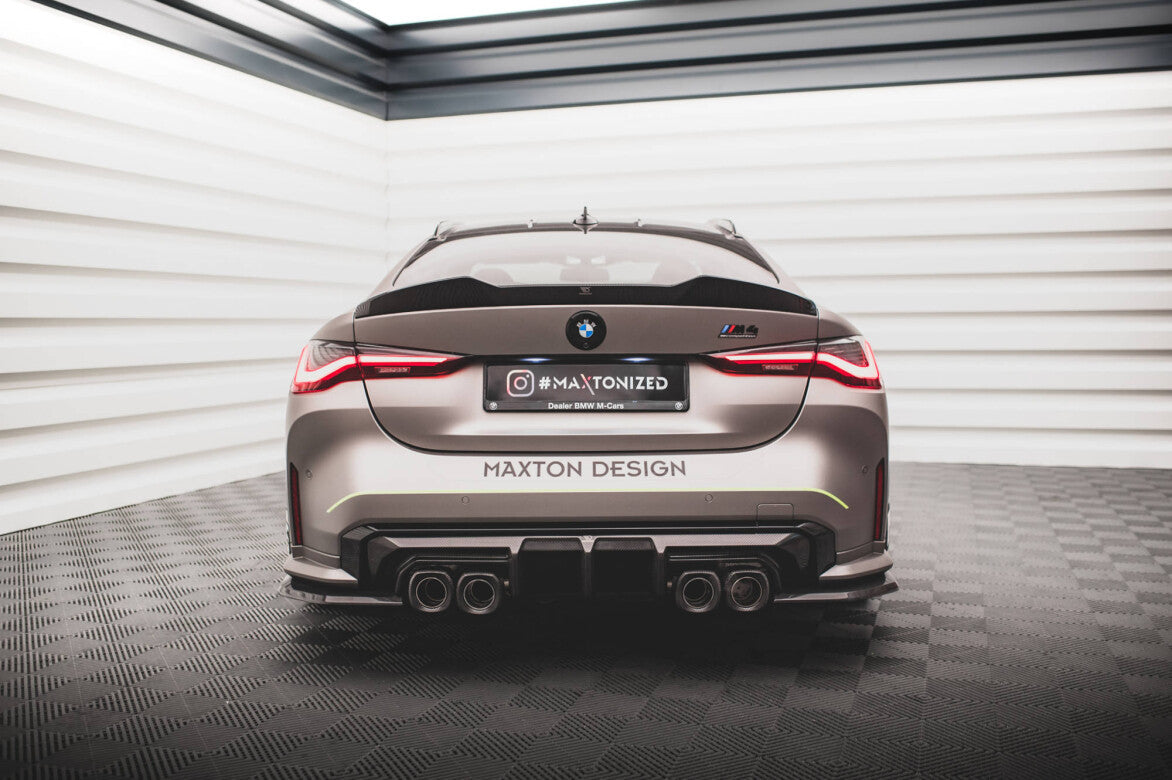 Carbon Fiber Heckklappen Spoiler für BMW M4 G82 / M440i G22 / 4 M-Pack G22 Maxton Design