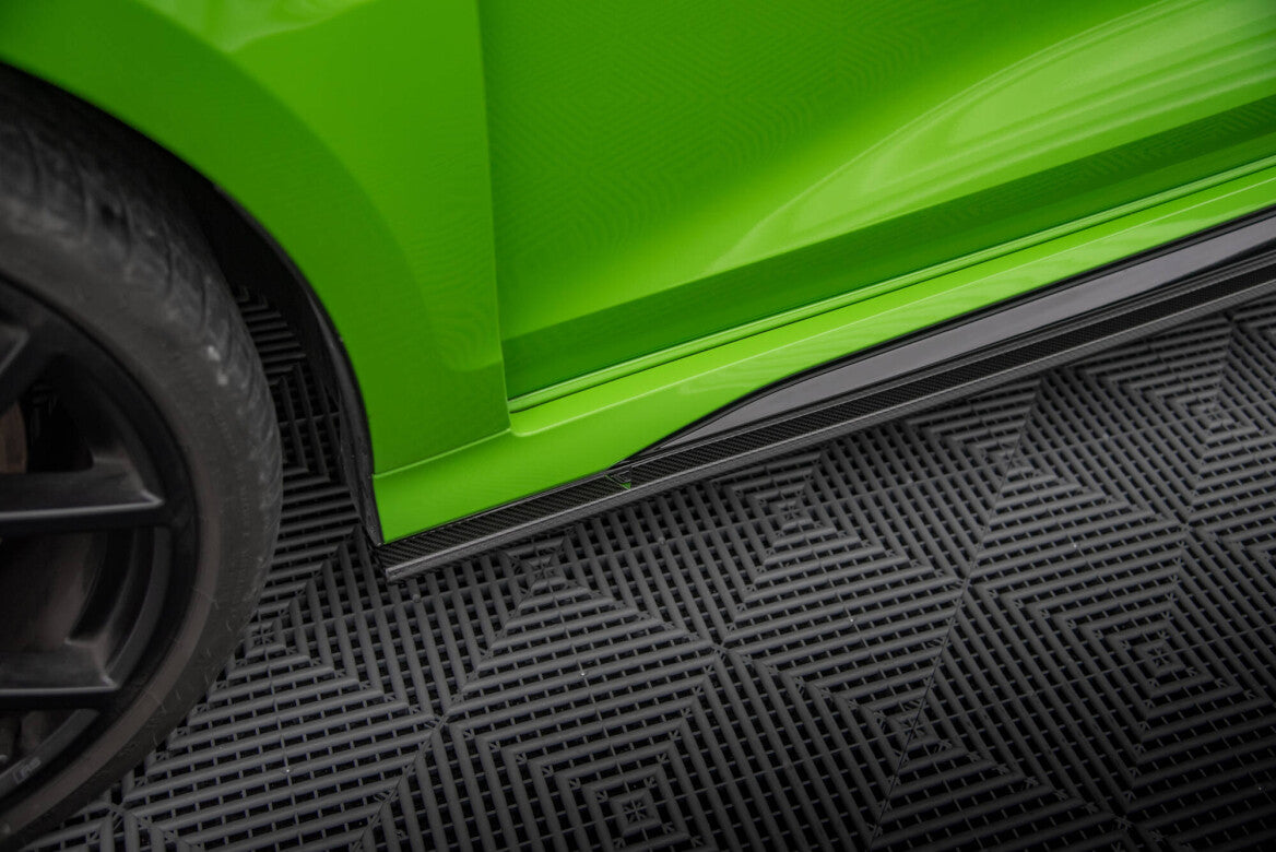 Carbon Fiber Seitenschweller für Audi RS3 Limousine 8Y Maxton Design