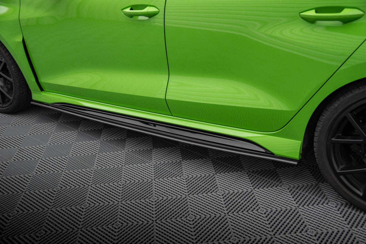 Carbon Fiber Seitenschweller für Audi RS3 Limousine 8Y Maxton Design