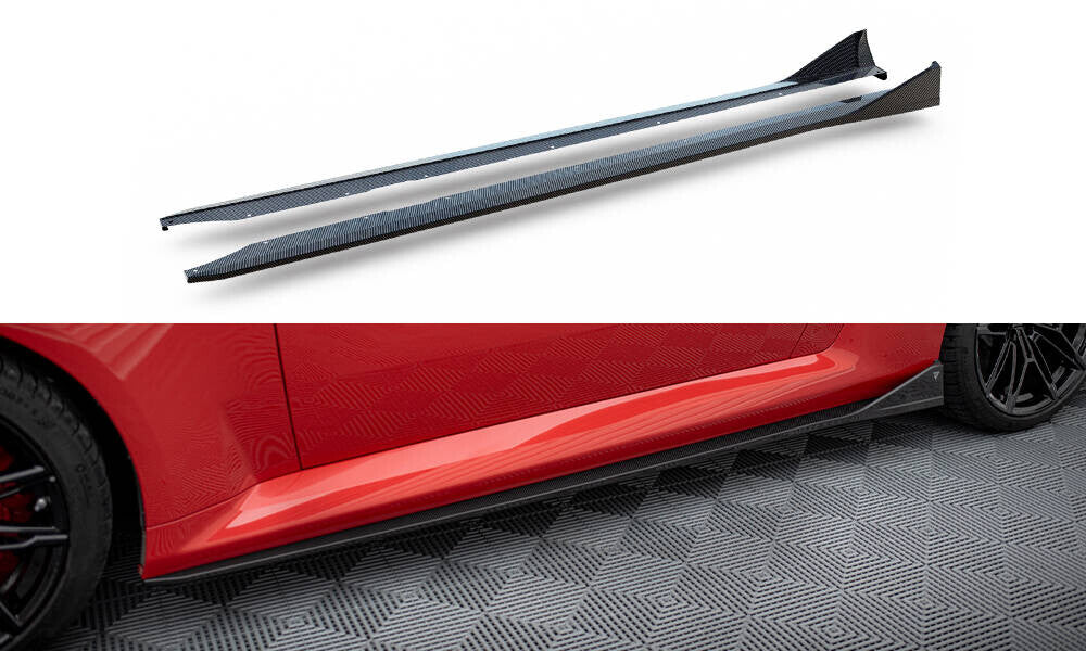 Carbon Fiber Seitenschweller für BMW M2 G87 Maxton Design