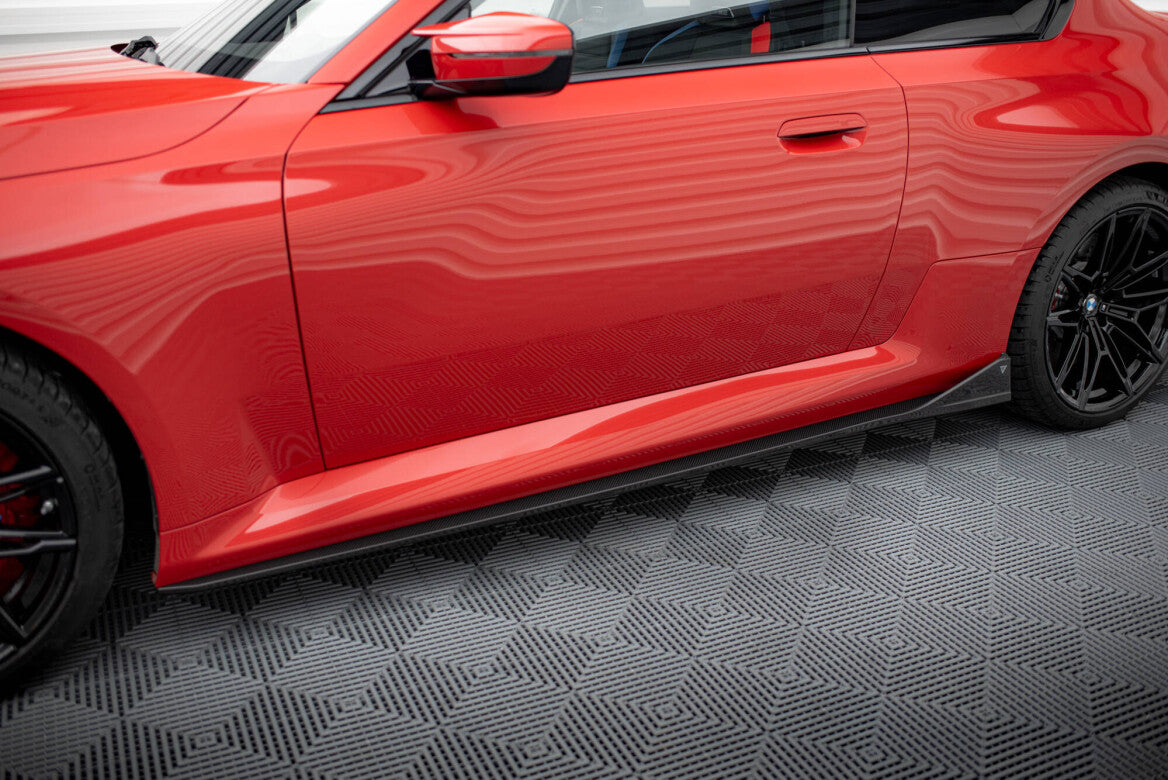 Carbon Fiber Seitenschweller für BMW M2 G87 Maxton Design