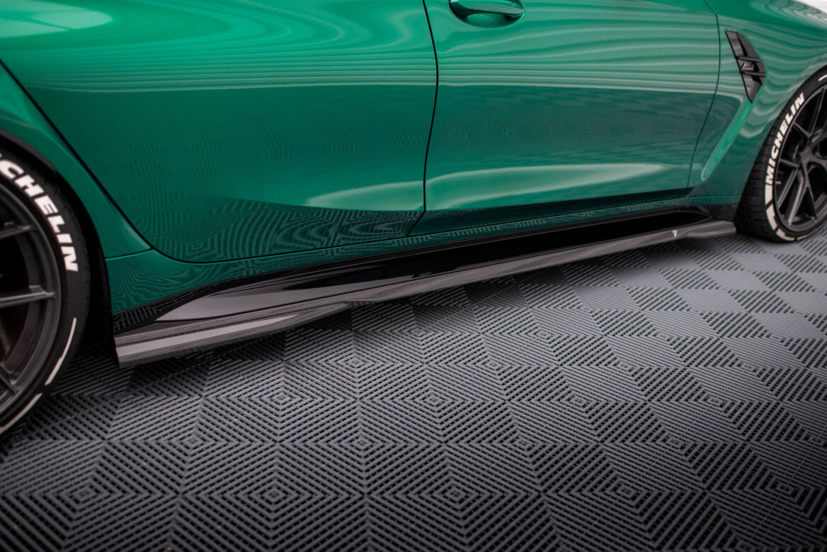 Carbon Fiber Seitenschweller für BMW M3 G80 Maxton Design