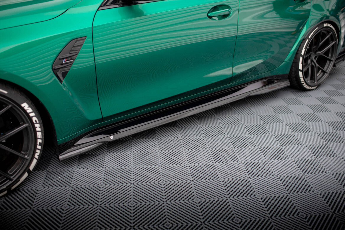 Carbon Fiber Seitenschweller für BMW M3 G80 Maxton Design