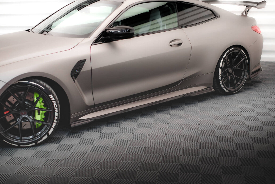 Carbon Fiber Seitenschweller für BMW M4 G82 Maxton Design