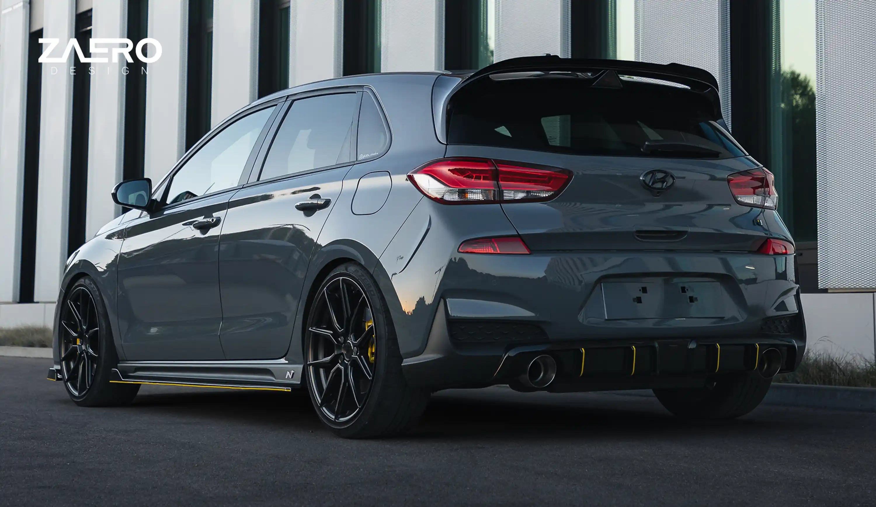Diffusor für Hyundai I30N Hatchback V.1 Zaero-Design