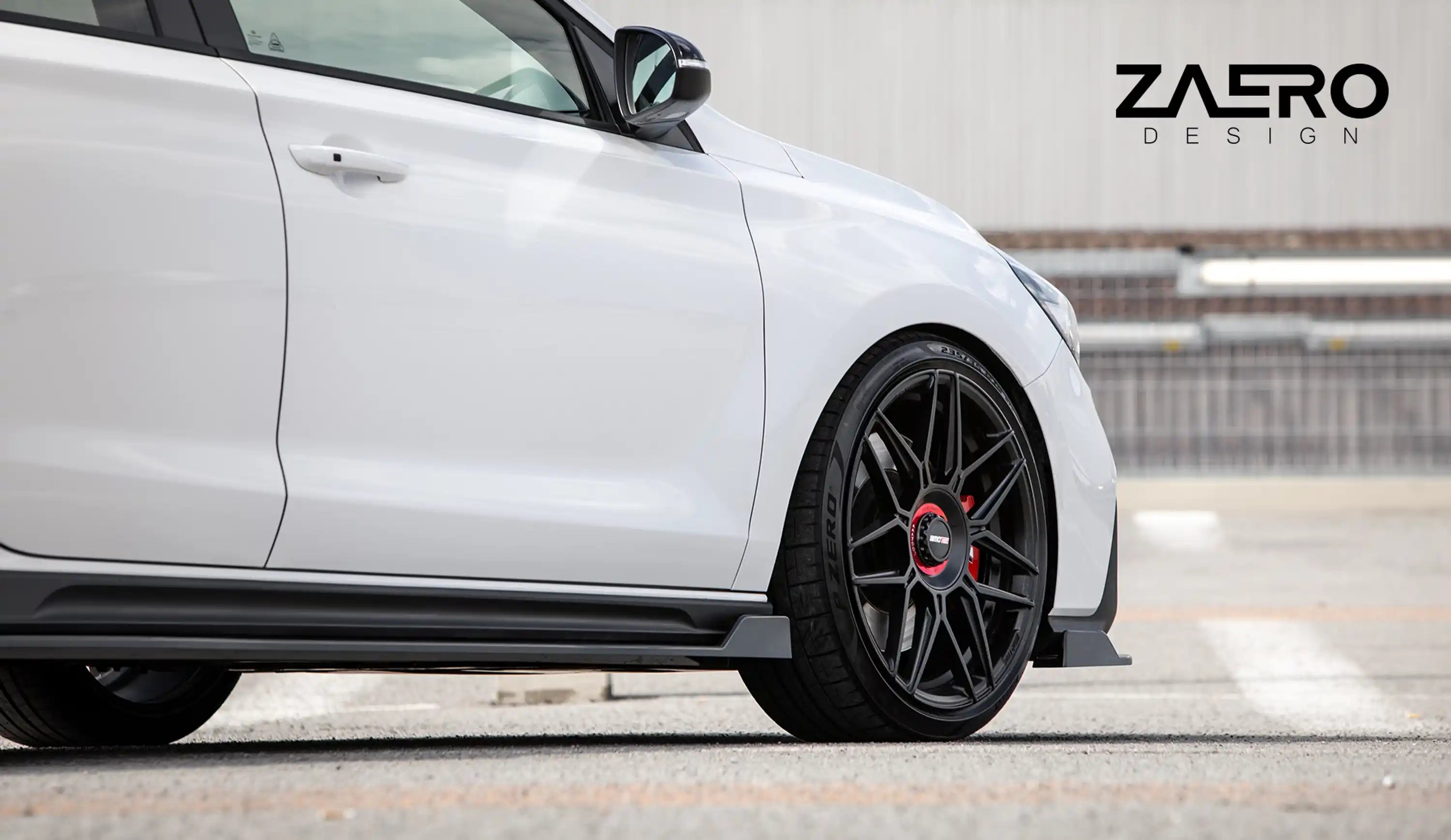 Seitenschweller Ansatz für Hyundai I30N V.1 Zaero-Design
