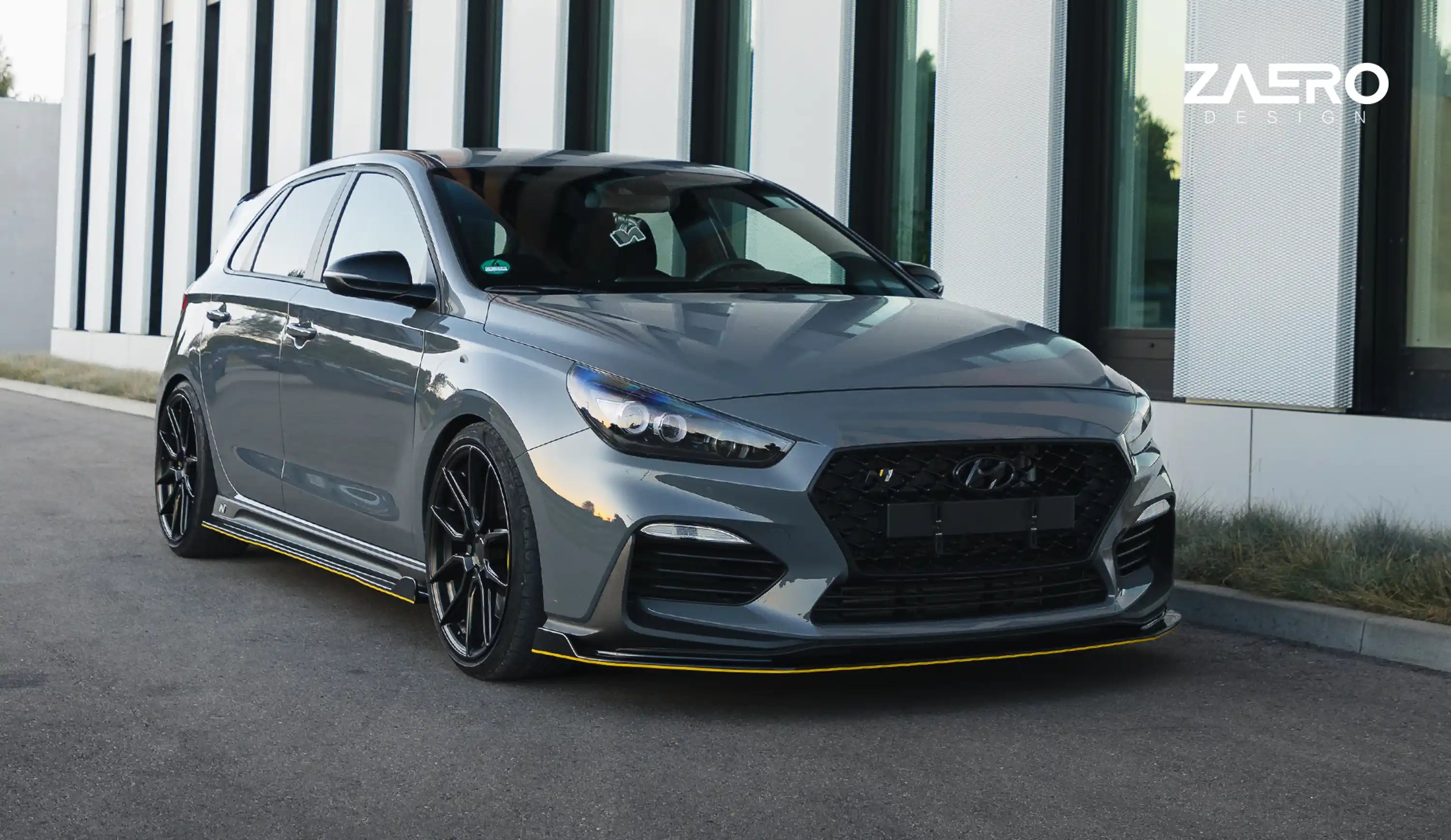 Frontlippe für Hyundai I30N V.1 Zaero-Design