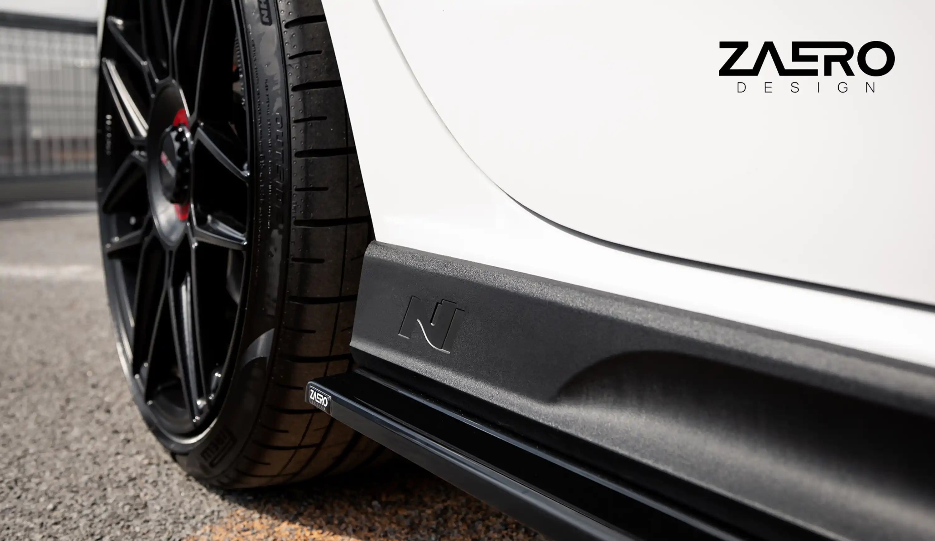Seitenschweller Ansatz für Hyundai I30N V.1 Zaero-Design
