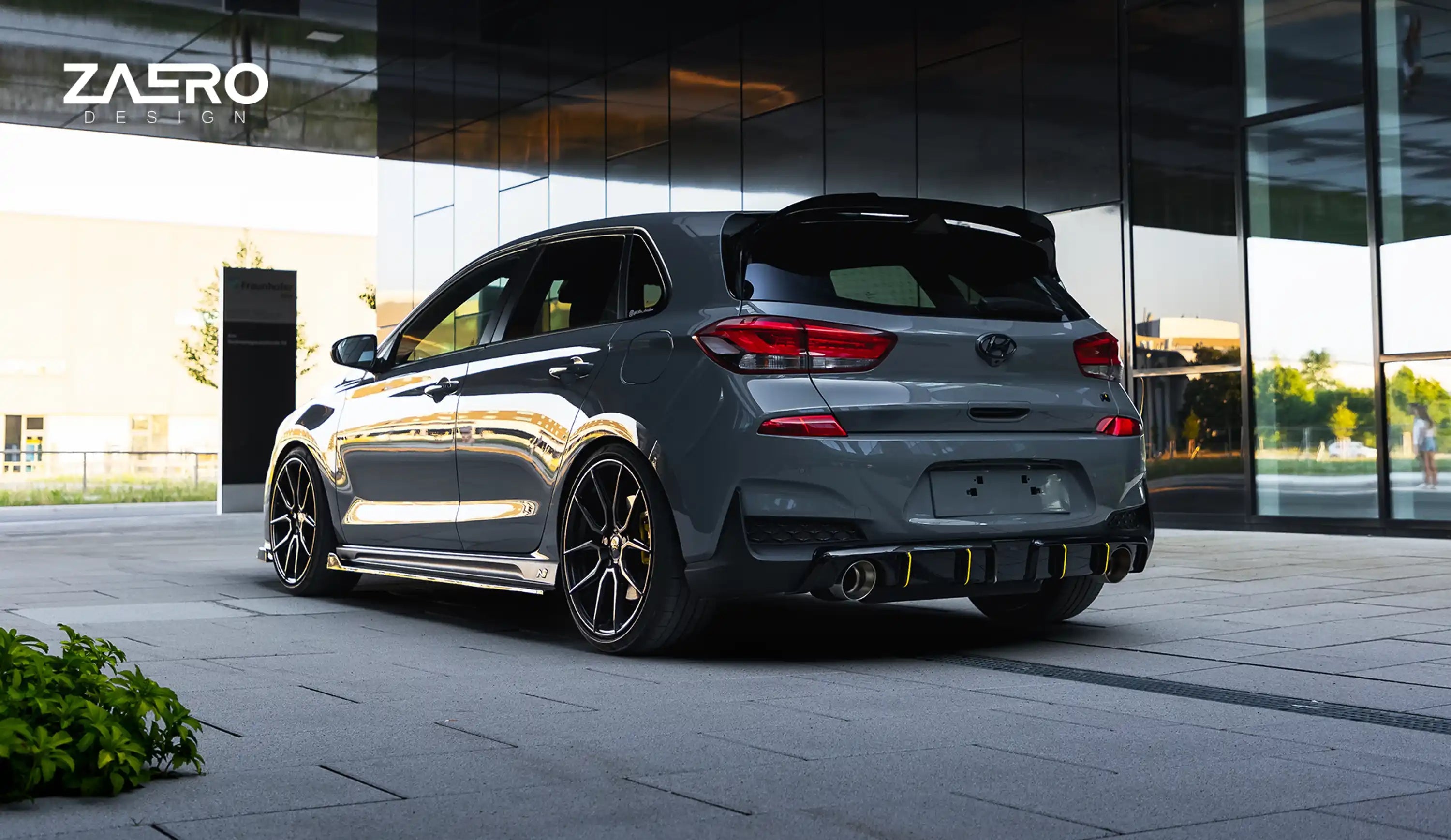 Zaero Design Heckspoiler V.1 für Hyundai I30N Hatchback Zaero-Design