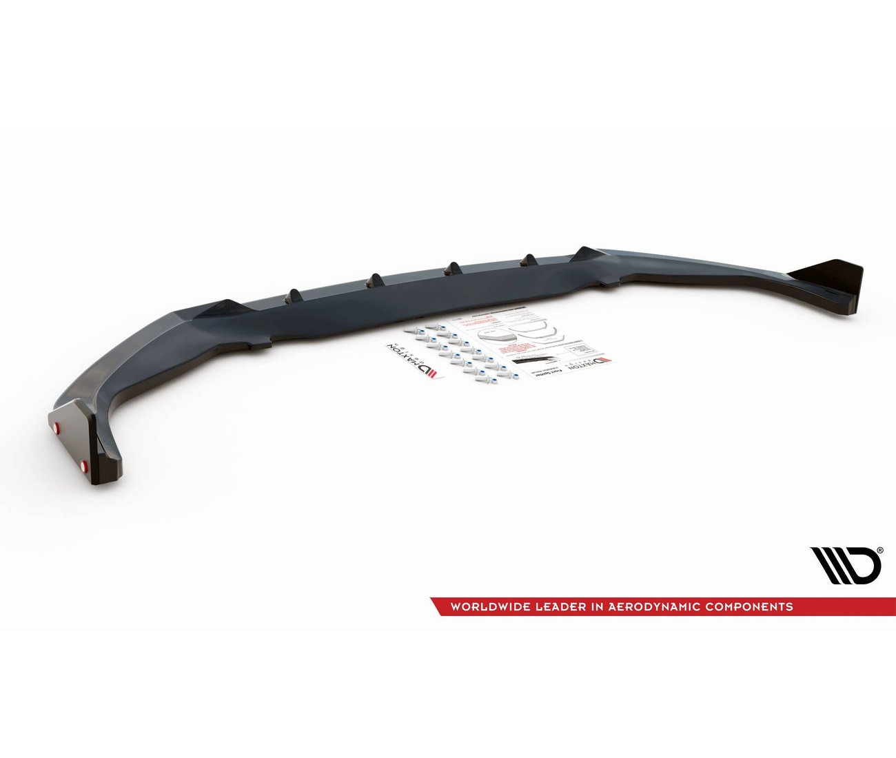 Cup Spoilerlippe V.3 + Flaps für Toyota GR Yaris   Maxton Design