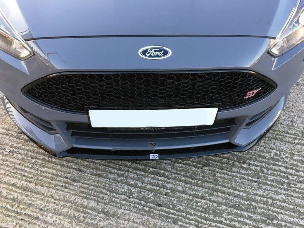 Cup Spoilerlippe Front Ansatz für Ford Focus ST Mk3 FL Maxton Design