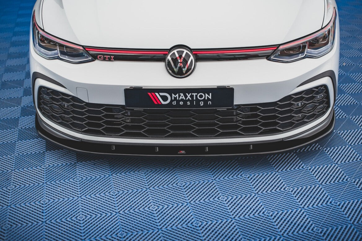 Cup Spoilerlippe Front Ansatz für VW Golf 8 GTI Maxton Design