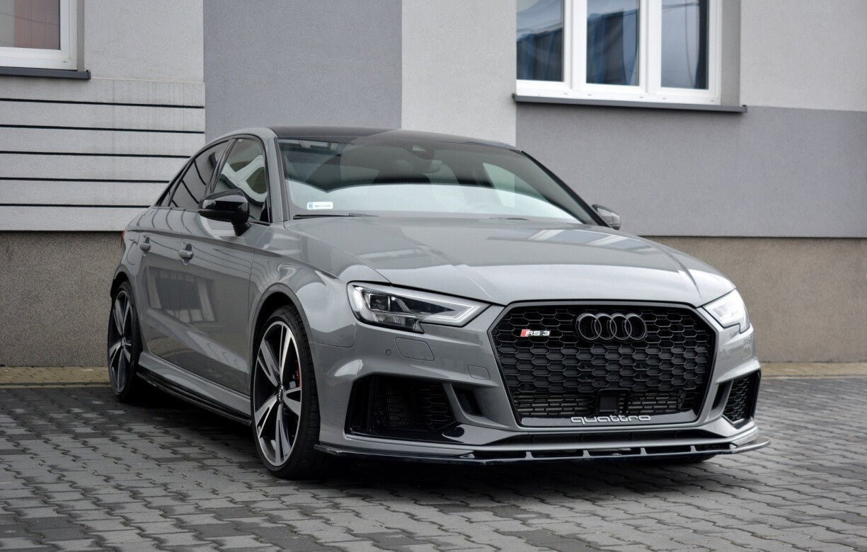 Cup Spoilerlippe Front Ansatz V.1 für Audi RS3 8V FL Limousine Maxton Design