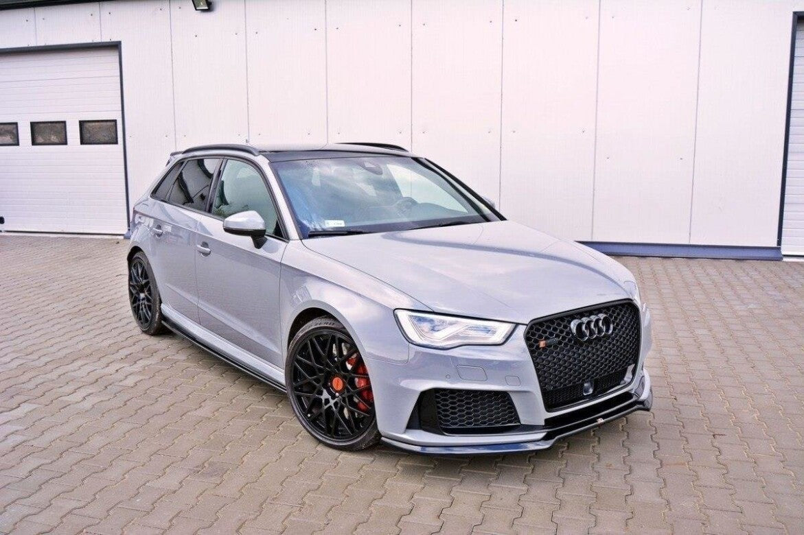 Cup Spoilerlippe Front Ansatz V.1 für Audi RS3 8V Sportback Maxton Design