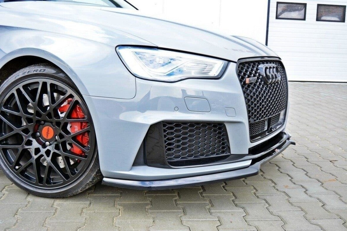 Cup Spoilerlippe Front Ansatz V.1 für Audi RS3 8V Sportback Maxton Design