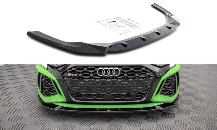 Cup Spoilerlippe Front Ansatz V.1 für Audi RS3 8Y Maxton Design