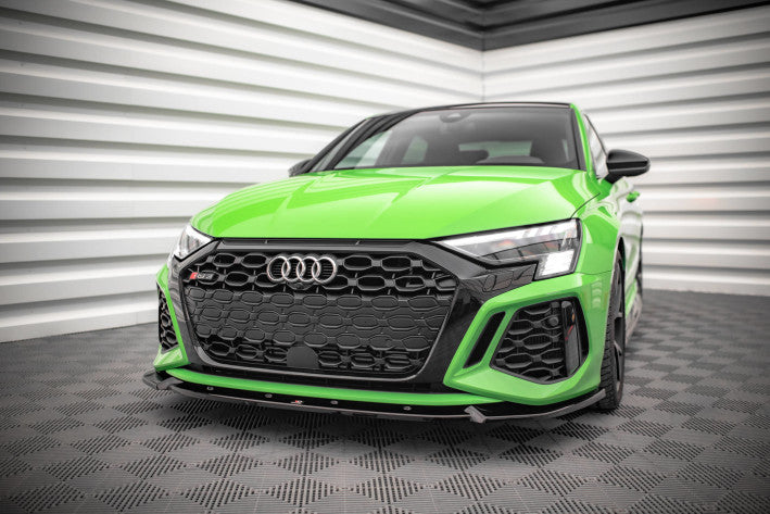 Cup Spoilerlippe Front Ansatz V.1 für Audi RS3 8Y Maxton Design