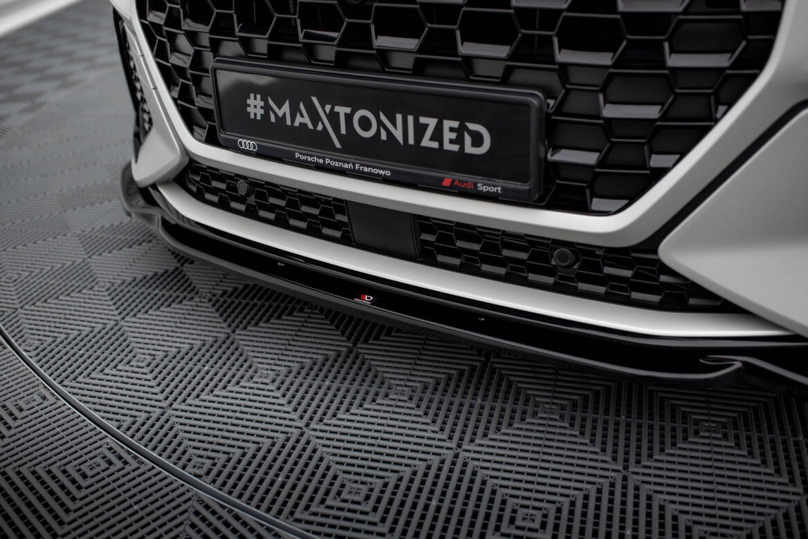 Cup Spoilerlippe Front Ansatz V.1 für Audi RSQ3 Maxton Design