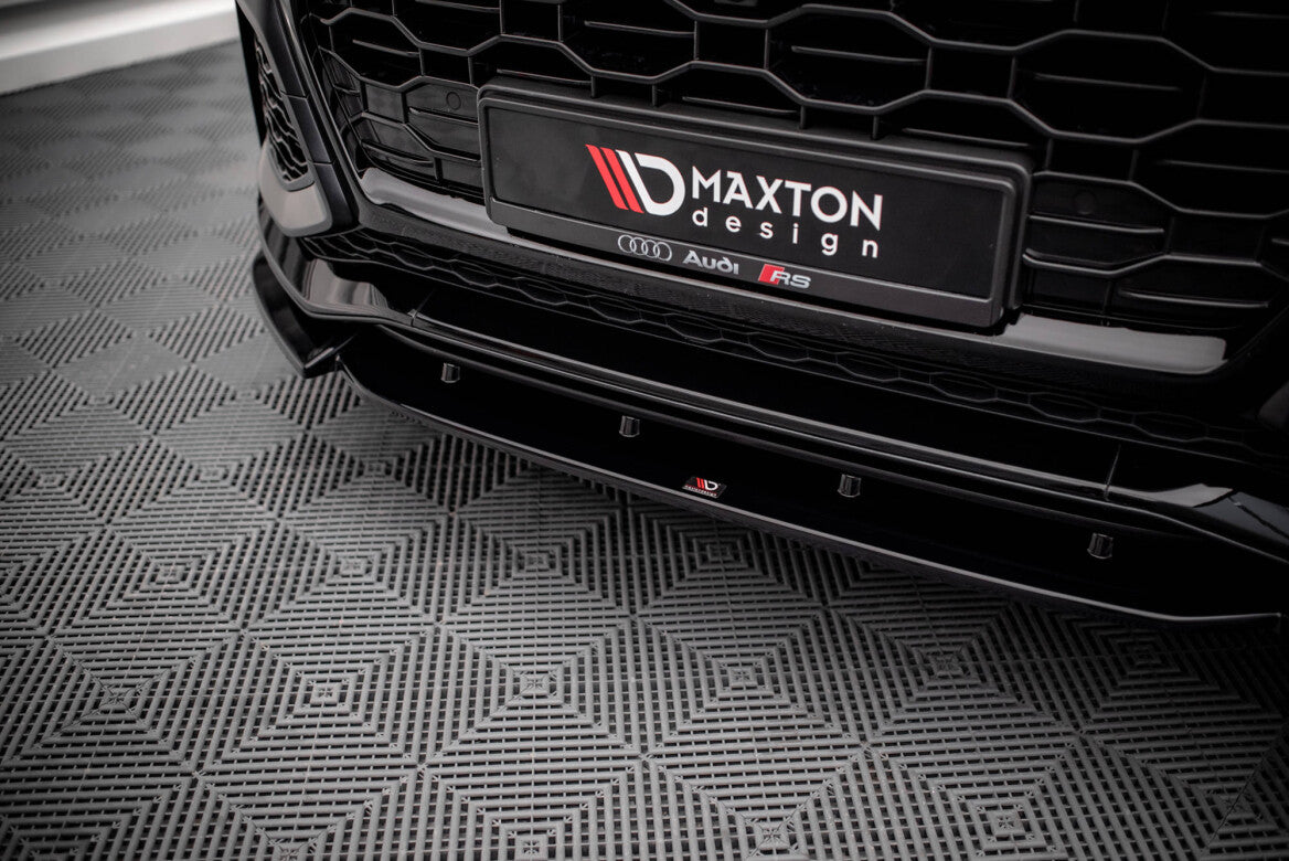 Cup Spoilerlippe Front Ansatz V.1 für Audi RSQ8 Maxton Design