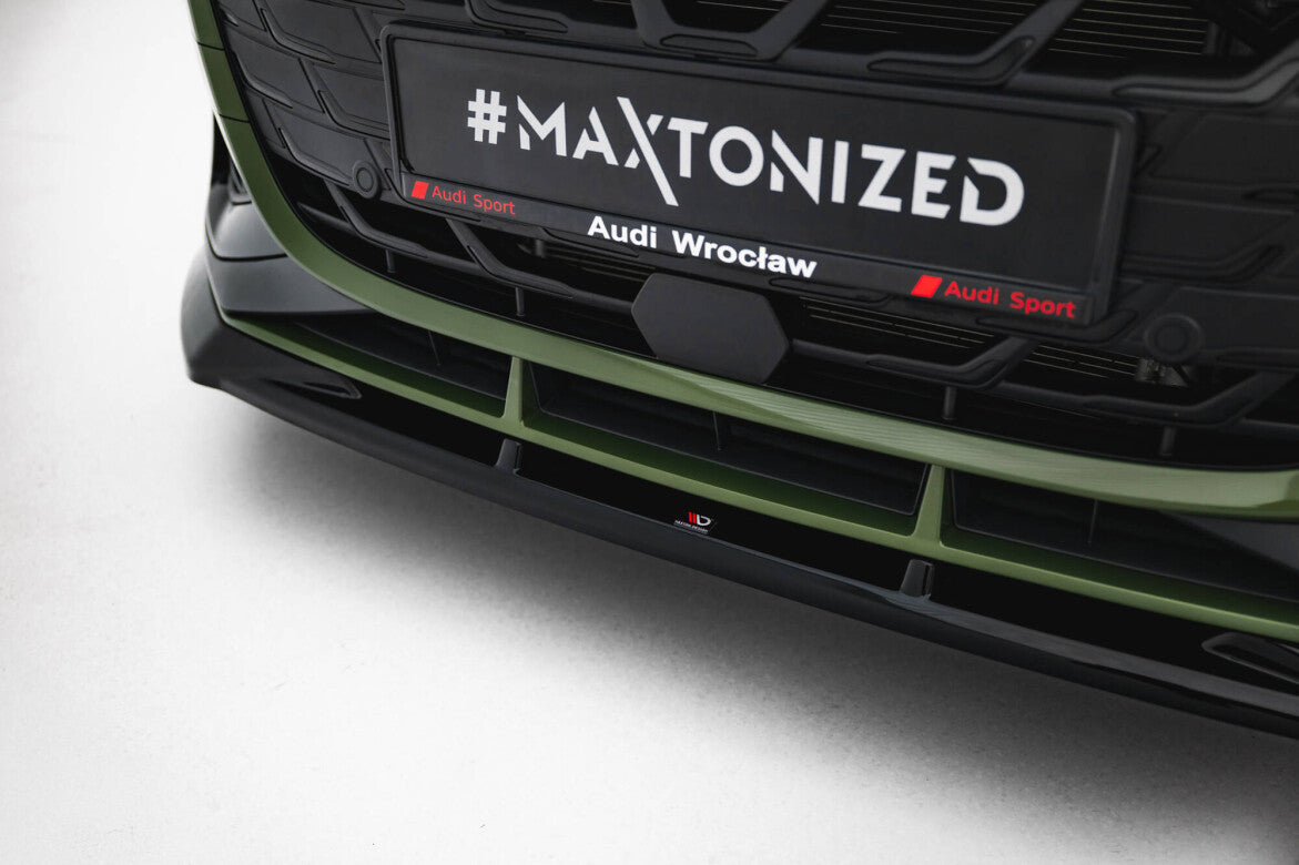 Cup Spoilerlippe Front Ansatz V.1 für Audi S3 / A3 S-line 8Y Facelift Maxton Design