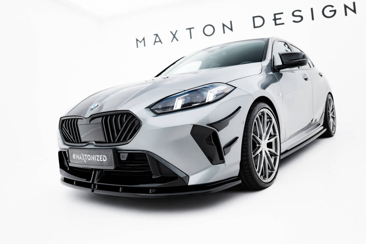 Cup Spoilerlippe Front Ansatz V.1 für BMW M135i / 1 M-Paket F70 Maxton Design