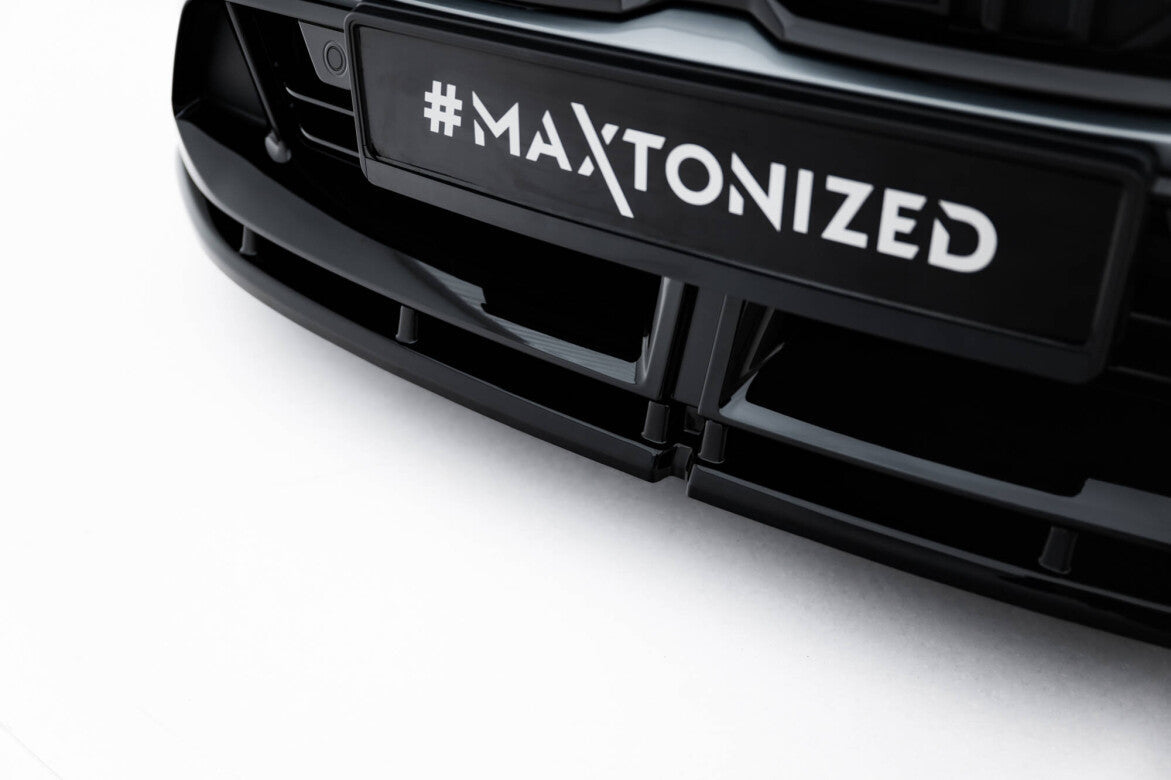 Cup Spoilerlippe Front Ansatz V.1 für BMW M135i / 1 M-Paket F70 Maxton Design