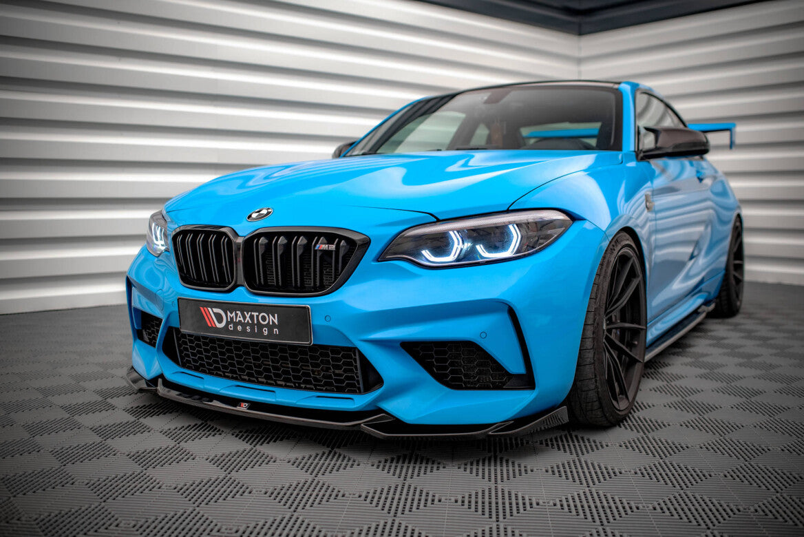 Cup Spoilerlippe Front Ansatz V.1 für BMW M2 Competition F87 Maxton Design