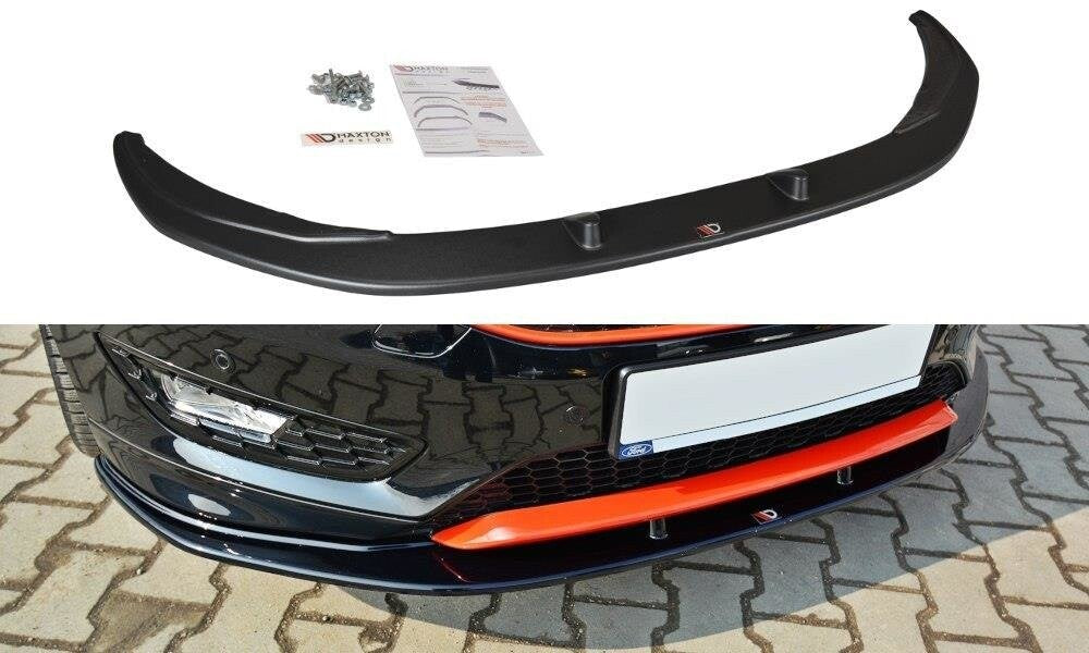 Cup Spoilerlippe Front Ansatz V.1 für Ford Focus ST-Line Mk3 FL Maxton Design