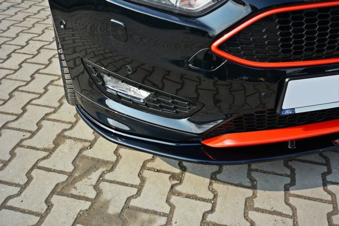 Cup Spoilerlippe Front Ansatz V.1 für Ford Focus ST-Line Mk3 FL Maxton Design