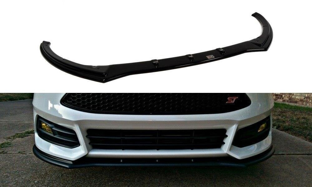 Cup Spoilerlippe Front Ansatz V.1 für Ford Focus ST Mk3 FL Maxton Design