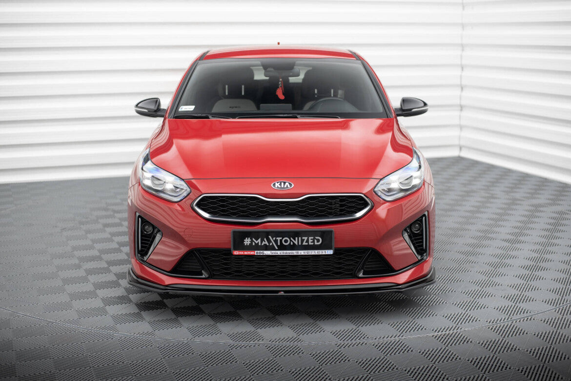 Cup Spoilerlippe Front Ansatz V.1 für Kia ProCeed GT Maxton Design