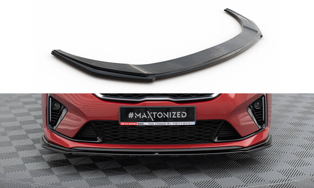 Cup Spoilerlippe Front Ansatz V.1 für Kia ProCeed GT Maxton Design