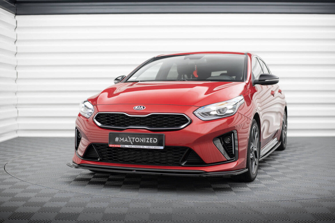 Cup Spoilerlippe Front Ansatz V.1 für Kia ProCeed GT Maxton Design