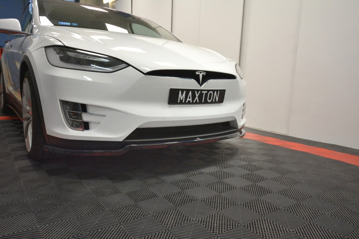 Cup Spoilerlippe Front Ansatz V.1 für TESLA MODEL X Maxton Design