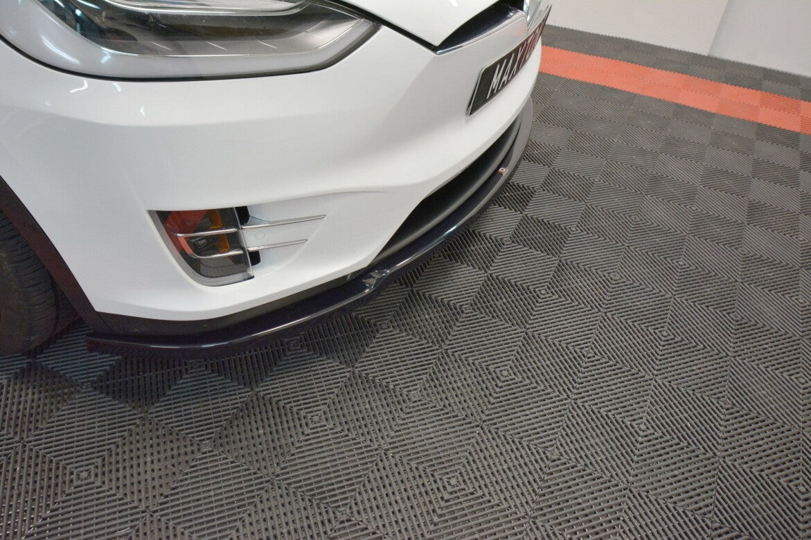 Cup Spoilerlippe Front Ansatz V.1 für TESLA MODEL X Maxton Design