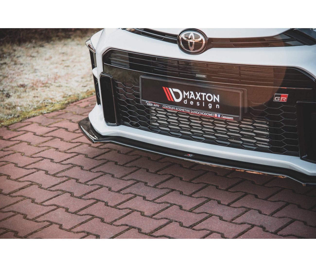 Cup Spoilerlippe V.1 für Toyota GR Yaris   Maxton Design